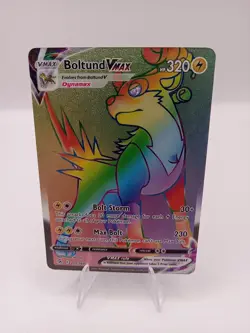 Boltund VMAX (Secret), Pokemon SWSH08: Fusion Strike Secret Rare, 267/264 NM - Image 1
