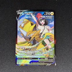 Zeraora V TG16/TG30 Swsh12: Pokemon Silver Tempest Trainer Gallery Holo - Image 1