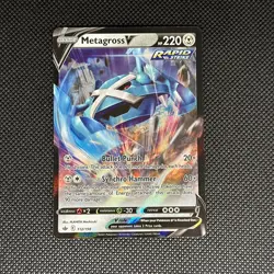 Pokemon Metagross V 112/198 Swsh06: Sword & Shield - Chilling Reign Holo - Image 1