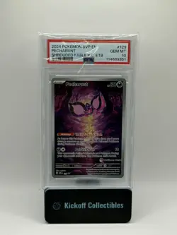 Pokemon TCG Pecharunt 129 Pokemon Center Stamped Promo PSA 10 - Image 1