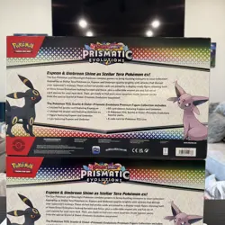 POKEMON TCG Prismatic Evolutions Premium Figure Collection X2 Sealed - Image 5
