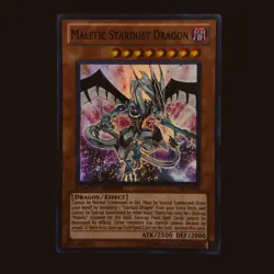 Malefic Stardust Dragon - Super Rare - CT08-EN014 - Limited Edition - LP - Image 1