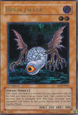 1X LP Ultimate Rare - Brain Jacker - FET-EN034 1st Edition - Yugioh - Image 1