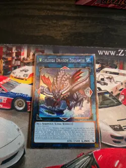 Yu-Gi-Oh! Worldsea Dragon Zealantis (Platinum Secret Rare) (RA04-EN08) - Quarter - Image 1