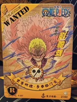 Donquixote Doflamingo - NonHolo Rare #R-007 One Piece Anime CCG Card - Image 1