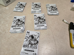 LOT OF 28 SEALED One Piece Tournament Pack Vol 5 - Image 1