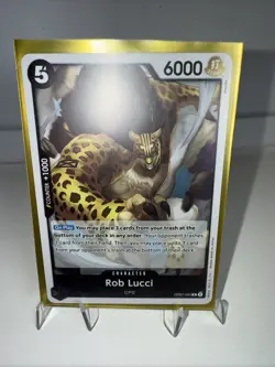 2024 One Piece TCG ROB LUCCI Rare 500 Years in the Future OP-07 093 ENGLISH Foil - Image 1