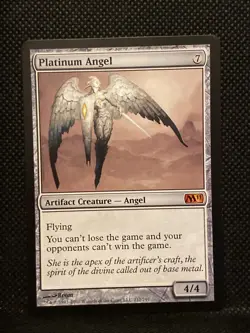 PLATINUM ANGEL M11 REGULAR MTG TCG CARD - Image 1