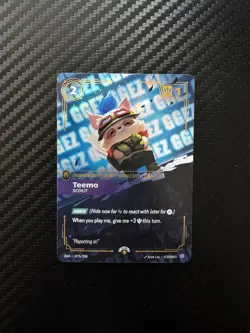 Teemo - Scout (GG EZ) - Riftbound Organized Play Promotional Cards (OPP) - Image 2
