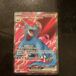 Pokemon TCG Salamence EX Full Art Card Journey Together - Image 1