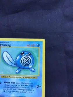 Pokemon Cards: Base Set 1st Edition Common: Poliwag 59/102 - Image 3