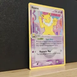 Pokemon TCG Hypno FireRed & LeafGreen 25/112 Reverse Holo Rare 80HP Card 2004 - Image 2