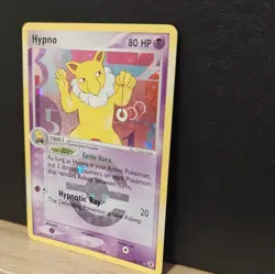 Pokemon TCG Hypno FireRed & LeafGreen 25/112 Reverse Holo Rare 80HP Card 2004 - Image 3