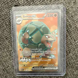 Golem ex 189/165 Sv: Scarlet & Violet 151 Holo Pokemon TCG Card NM - Image 1