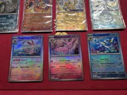 Prismatic Evolutions 7 Card Eeveelution Poke Ball Holo Set Pokemon TCG - Image 4