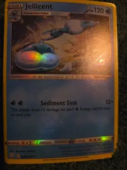 Jellicent Pokemon TCG Battle Styles Regular Rare Card 042/163 HOLO - Image 1