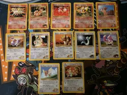 VINTAGE Pokemon GYM Heroes 85 Card C/UC/Rare Partial Set NO Duplicates - Image 5
