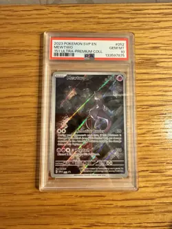 PSA 10 Mewtwo SVP 052 151 Ultra Premium Collection Promo Pokemon Card Gem Mint - Image 1