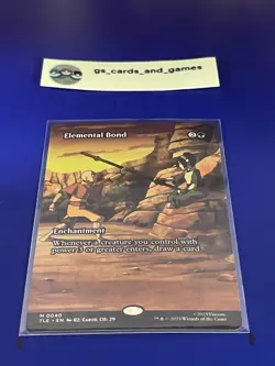 Elemental Bond M #0040 (Borderless) TLE Avatar: Eternal-Legal - Magic MTG Card - Image 1