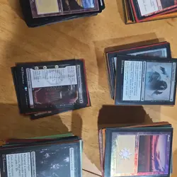 Magic: The Gathering Foil & Regular Card Lot NEO AKH M21 Preston Silver Myr - Image 1