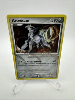 Arceus Lv. 100 AR9 Platinum Holo Rare Pokemon Card TCG LP - Image 1