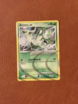 Pokemon: Arceus AR2 (Grass Plate) Pokemon Card (Holo) - Image 1