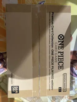 One Piece TCG Premium Card Collection Film Red Edition English SEALED - Image 1
