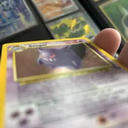 Pokemon Gengar 5/62 Fossil Holo Rare Unlimited English 1999 TCG Card - Image 2
