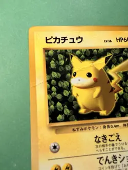 Ivy Pikachu NON-GLOSSY Promo No. 025 Japanese Pokemon Card Ken Sugimori - Image 2