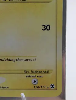 Surfing Pikachu 114/111 Rising Rivals Holo Card Secret Rare Pokemon TCG - Image 4
