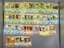 Lot of 50 Pokemon Card Japanese vintage Old Back #5 - Image 1