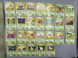 Lot of 50 Pokemon Card Japanese vintage Old Back #5 - Image 2