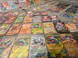 Lot of 100 Ex & V Ultra Rare Only!! Pokemon Cards Pikachu, Venusaur Bulk Holo - Image 2