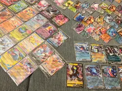 Lot of 100 Ex & V Ultra Rare Only!! Pokemon Cards Pikachu, Venusaur Bulk Holo - Image 3