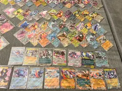 Lot of 100 Ex & V Ultra Rare Only!! Pokemon Cards Pikachu, Venusaur Bulk Holo - Image 4