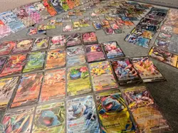 Lot of 100 Ex & V Ultra Rare Only!! Pokemon Cards Pikachu, Venusaur Bulk Holo - Image 5