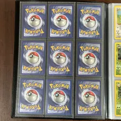 1999 Pokemon Base Set COMPLETE Unlimited Edition NON HOLO Cards 17-102 NM-LP - Image 2