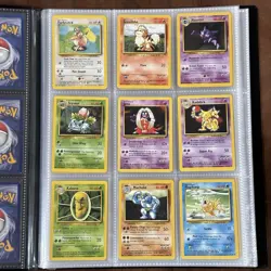 1999 Pokemon Base Set COMPLETE Unlimited Edition NON HOLO Cards 17-102 NM-LP - Image 3