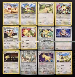 12x Meowth Persian Pokemon Card Lot W/ XY Era Pokemon & Reverse Holos - Image 1