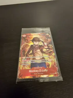 Monkey.D.Luffy ST10-006 One Piece Promotion Cards Foil - Image 3