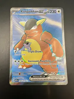 Pokemon TCG Card Kangaskhan ex 190/165 S&V 151 Full Art Ultra Rare - Image 1