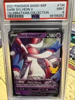 Dark Sylveon V SWSH134 SWSH: Sword & Shield Promo Cards Holo - Image 1
