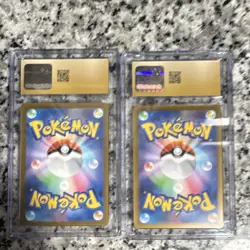 Pokemon Pikachu Scarlet & Violet Promo CGC 10 Japanese 2 Cards 197/SV-P 120/SV-P - Image 2