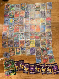 Pokemon cards, Rainbow,VMAX,V,EX,GX anniversery cards, unopened packs. - Image 1