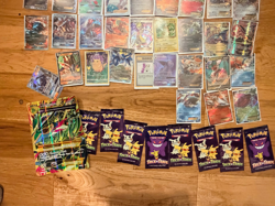 Pokemon cards, Rainbow,VMAX,V,EX,GX anniversery cards, unopened packs. - Image 3