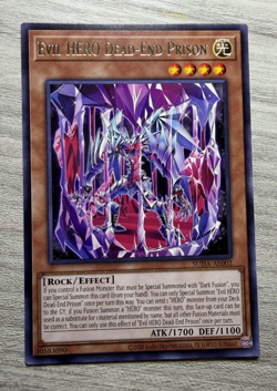 Evil Hero Dead-End Prison SUDA-AE002 Rare Asia Eng NM Card - Image 1
