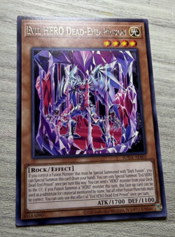 Evil Hero Dead-End Prison SUDA-AE002 Rare Asia Eng NM Card - Image 2