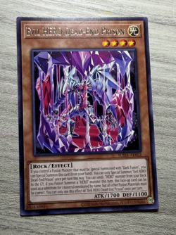 Evil Hero Dead-End Prison SUDA-AE002 Rare Asia Eng NM Card - Image 3