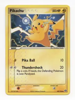 Pikachu 60/106 - EX Emerald 2005 - NM/M Pokemon Card - Image 1