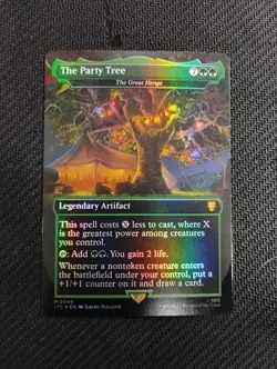 The Party Tree - The Great Henge The Lord of the Rings: Foil MTG - Image 1